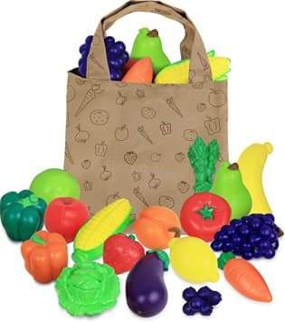 SHOW AND TELL VEGGIES + VEGGIE BOOK BAG